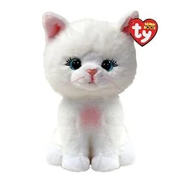 Peluche Beanie boo's small Amelia le Chat blanc TY