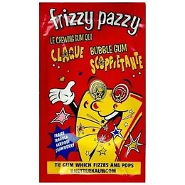 Frizzy Pazzy bubble gum fraise 