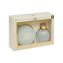 Coffret senteur Albie Bougie et Diffuseur - Thé blanc