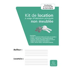 Kit location non meublée simplifié Exacompta