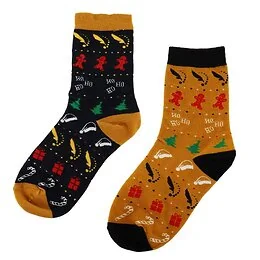 Chaussettes de Noël Maison de la Presse Taille Unique - Modèle aléatoire