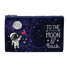 Pochette fermeture éclair plastifiée Astro