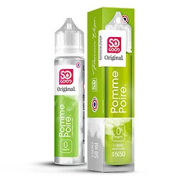 E-liquide So Good 50ml 0mg Pomme poire	