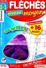 Magazine Fleches niveau moyen, numéro 45, du 17/07/2026
