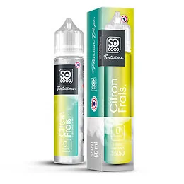 E-liquide So Good 50ml 0mg Citron Frais	