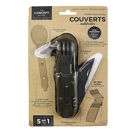 Couteau multifonctions 5 en 1