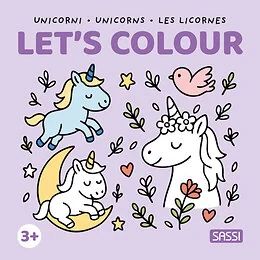 Let's colour - Les licornes
