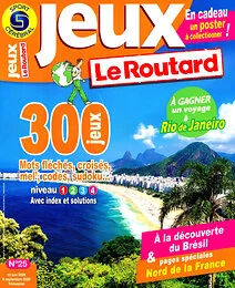 Magazine Jeux le routard, numéro 25, du 10/06/2026
