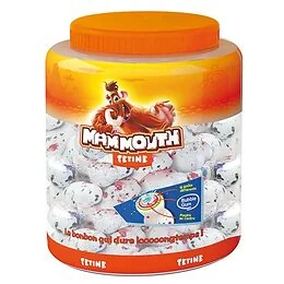 Mammouth Tétine bubble gum