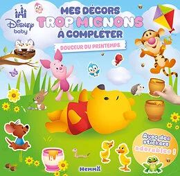 Disney Baby - Mes décors trop mignons à compléter - Douceur du printemps - Avec des stickers Adorables !