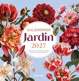Calendrier mural jardin 2027