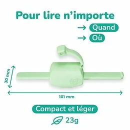 Lizia Lampe de lecture Vert