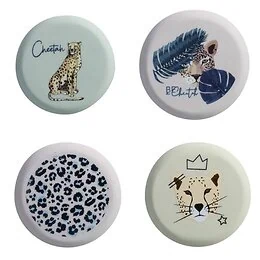 Gomme ronde Be a Cheetah 3,5cm Smile modèle aléatoire 