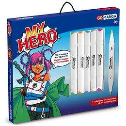 Kit de dessin Manga My Héro Lisa Go Manga