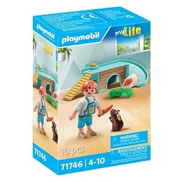 Playmobil 71746 Enfant avec 2 cochons d'Inde