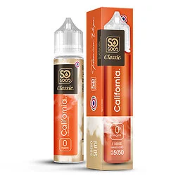 E-liquide So Good 50ml 0mg California	
