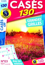 Magazine Cases 130, numéro 123, du 13/08/2026