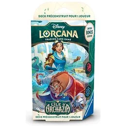 Starter B Lorcana Saison 7 L'Île d'Archazia Belle er Bête Disney Ravensburger