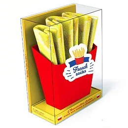 Chaussettes drôles Frites