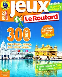 Magazine Jeux le routard, numéro 26, du 09/09/2026