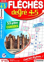 Magazine Fleches degre 4-5, numéro 165, du 25/09/2026