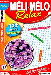 Magazine Meli melo relax, numéro 144, du 08/10/2026