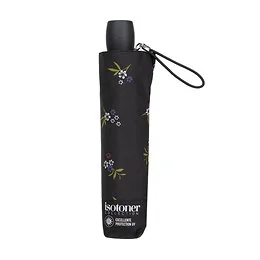 Parapluie 3 sections manuel Petites fleurs - Isotoner