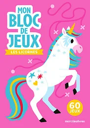  Mon bloc de jeux - Les licornes