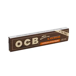Cahier de 32 feuilles OCB Slim Virgin + filtres longs