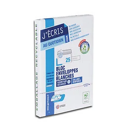 25 enveloppes précasées C6 114 x 162 mm GPV 
