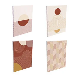Carnet brochure souple ligné assorti A6 144 pages Terracotta - Clairefontaine - Modèle aléatoire