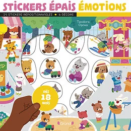 Stickers épais - Émotions