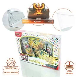 Lot de 12 protection souples Cristal Ultimate pour Pack 4 boosters Phoenix Shield