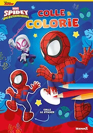 Marvel Spidey et ses amis extraordinaires - Colle et colorie (Spidey grimpe)