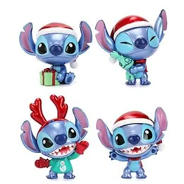 Mini Figurine Stitch, Métal 6cm - Disney Officiel - Modèle aléatoire