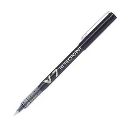 Stylo roller noir pointe aiguille V7 Pilot