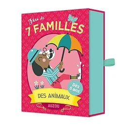Jeu de 7 familles des animaux Auzou
