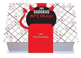 Minimaniak 365 sudokus infernaux - mini-calendrier, 1 grille par jour