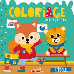 Coloriage pour les petits - L'école