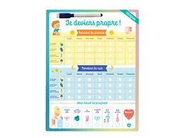 Tableau effaçable - Je deviens propre !