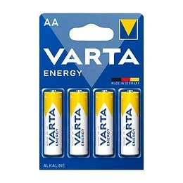 4 piles AA/LR6 Varta alcaline