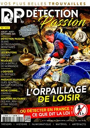 Magazine Detection passion, numéro 172, du 23/07/2025