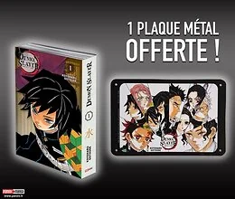Demon Slayer - Edition Pilier T01 (+ plaque métal offerte)