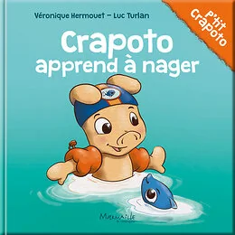 Crapoto apprend à nager