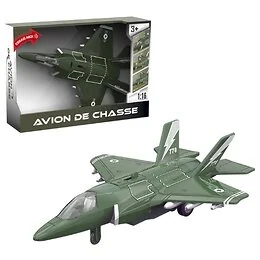 Avion de chasse son et lumière