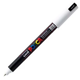 Marqueur peinture blanc pointe extra fine Posca