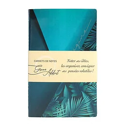 Cahier coutures A5 Green Addict 13 x 21 cm Smile Modèle aléatoire