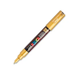 Marqueur peinture or pointe ogive extra fine Posca