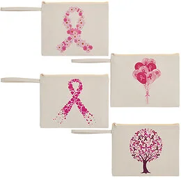 Pochettes 22x17cm Octobre Rose Modèle Aléatoire