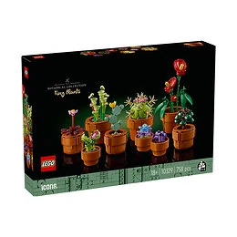 Les plantes miniatures pour adultes  Lego Icons
